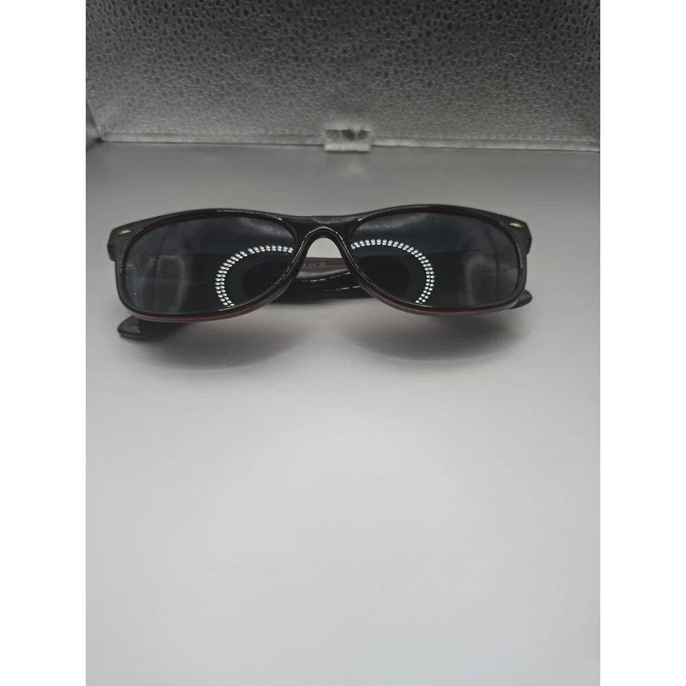 Marc Hunter 7924 Shiny Black & Red Tortoise Men’s Square Sunglasses 55-17-140